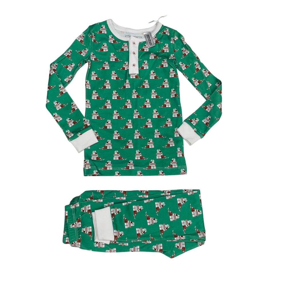 NWT Lila and Hayes Size 5 Jack PJ Setin Santa's Helper